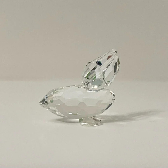 Swarovski Crystal Pelican Figurine Miniature 1.25 Inch - Picture 3 of 15